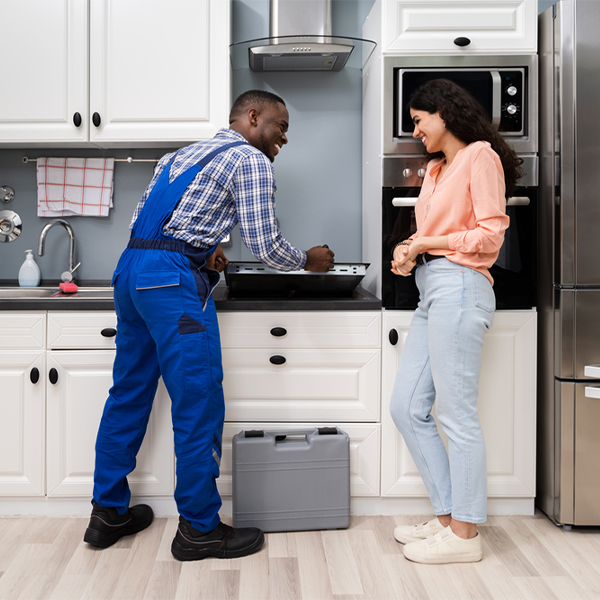 how long does it typically take to complete cooktop repair services in Evans County Georgia